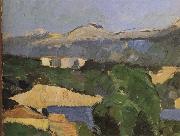Paul Cezanne Mountain USA oil painting artist